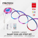 Fantech Smart RGB LED Strip Set SLS0203 + LA1ALS 3M Lightning 25 JOD