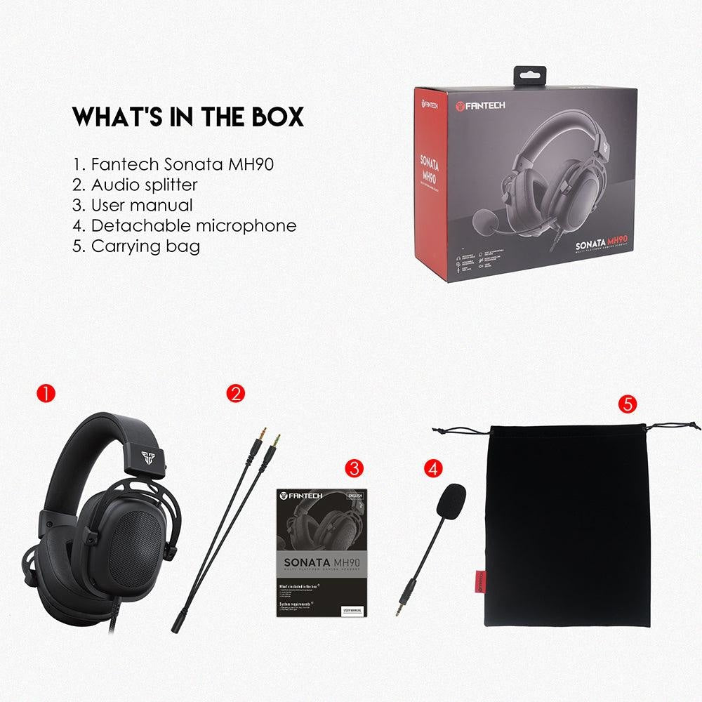 FANTECH SONATA MH90 MULTI PLATFORM GAMING HEADSET Audio