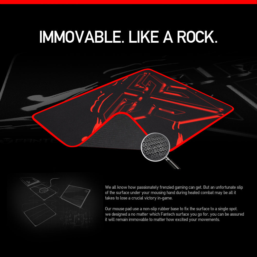 FANTECH Sven MP44 Gaming Mouse Pad Control Edition Mousepad