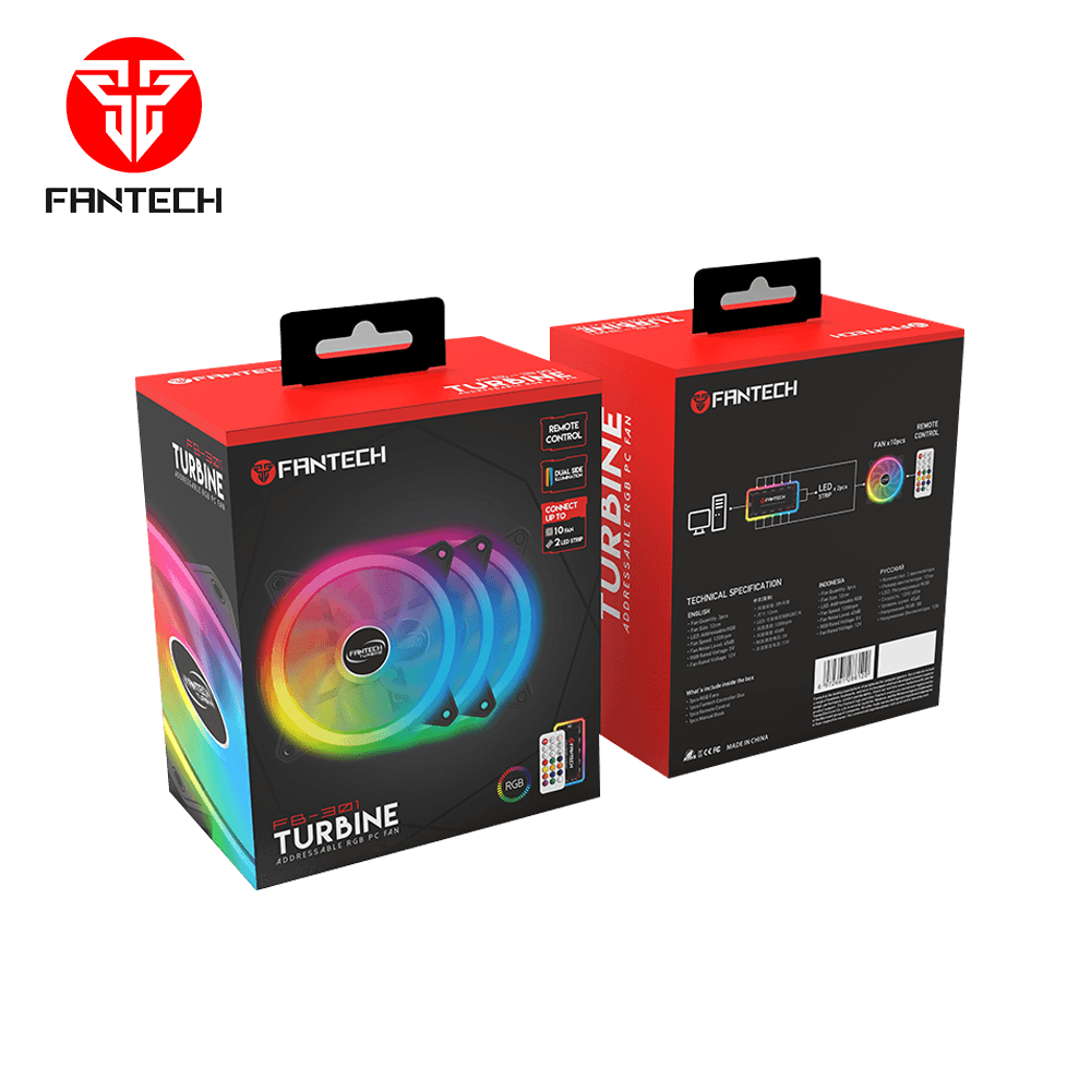 Colunas Fantech Rumble RGB P/ PC - Fantech