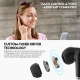 Fantech TWS Bluetooth Wireless GROOVE BUDS + TX2 Built - in Microphone Audio 40