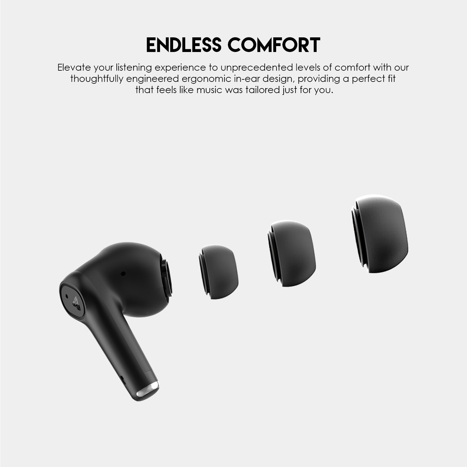 Fantech TWS Bluetooth Wireless GROOVE BUDS + TX2 Built - in Microphone Audio 40