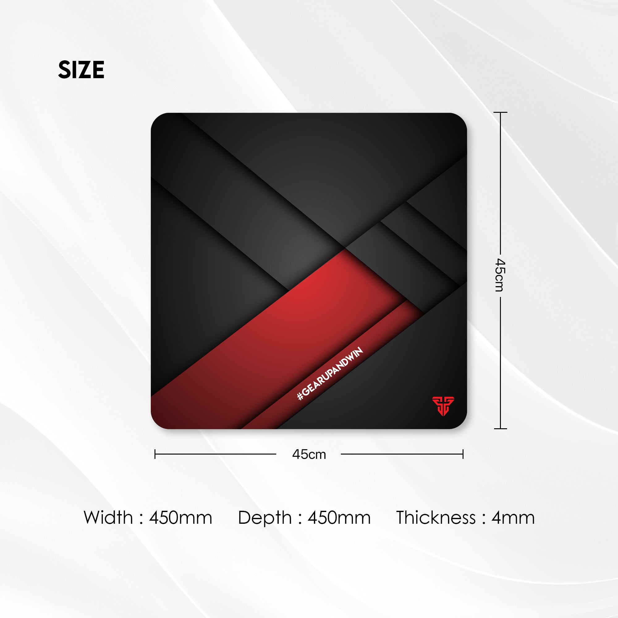 Fantech Vigil MP456 Gaming Mouse Pad Mousepad