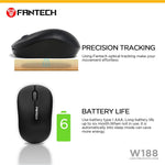 FANTECH W188 Wireless Mouse Mouse 7 JOD