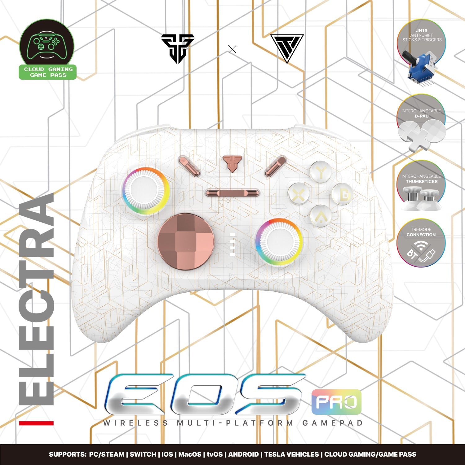 Fantech WGP15 Electra Eos Pro Wireless Gaming Controller Console