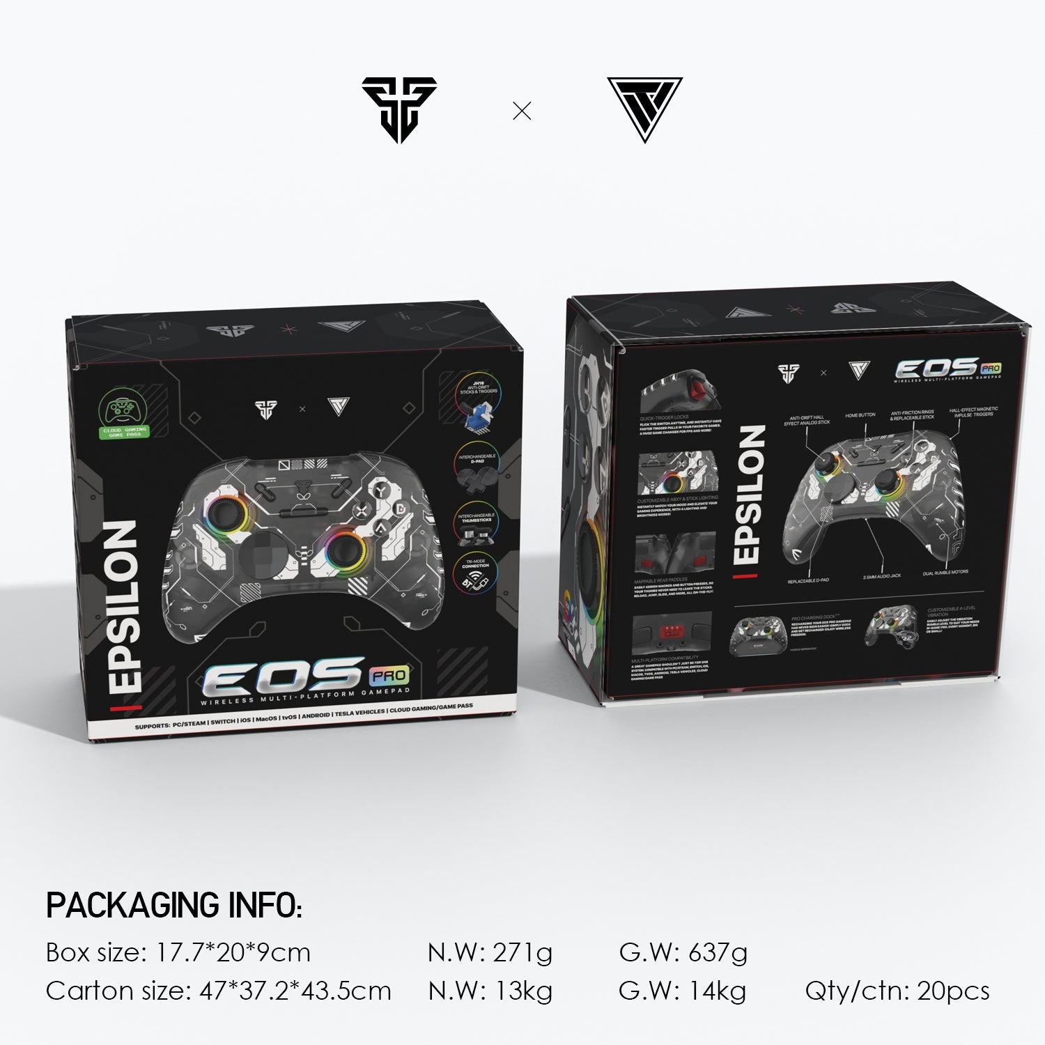 Fantech WGP15 Epsilon Eos Pro Wireless Gaming Controller Console