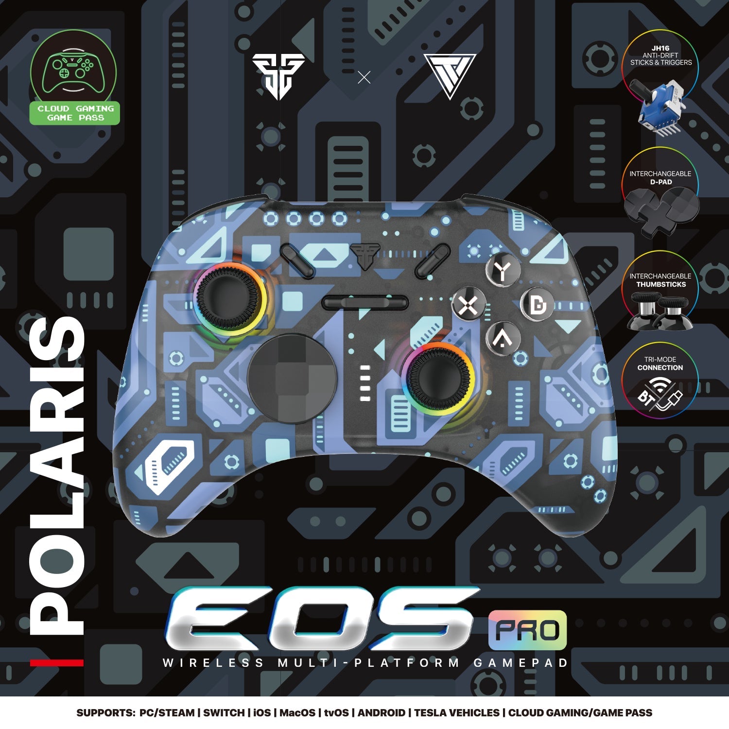 Fantech WGP15 Polaris Eos Pro Wireless Gaming Controller Console