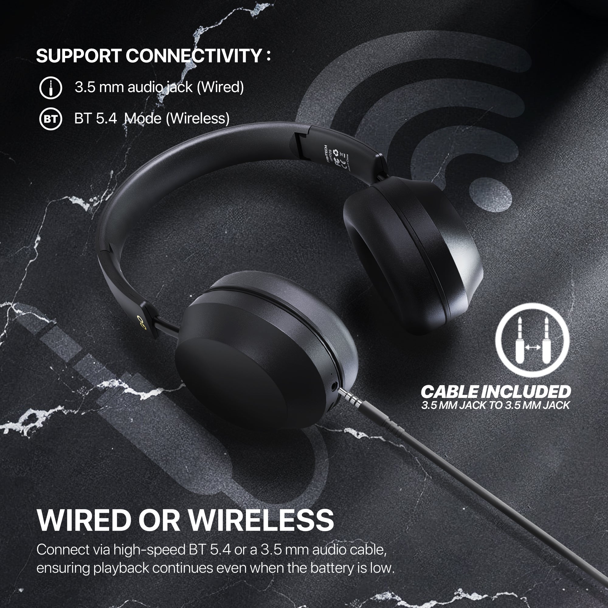FANTECH WH02S GO AIR WIRELESS HEADSET Wireless Headset