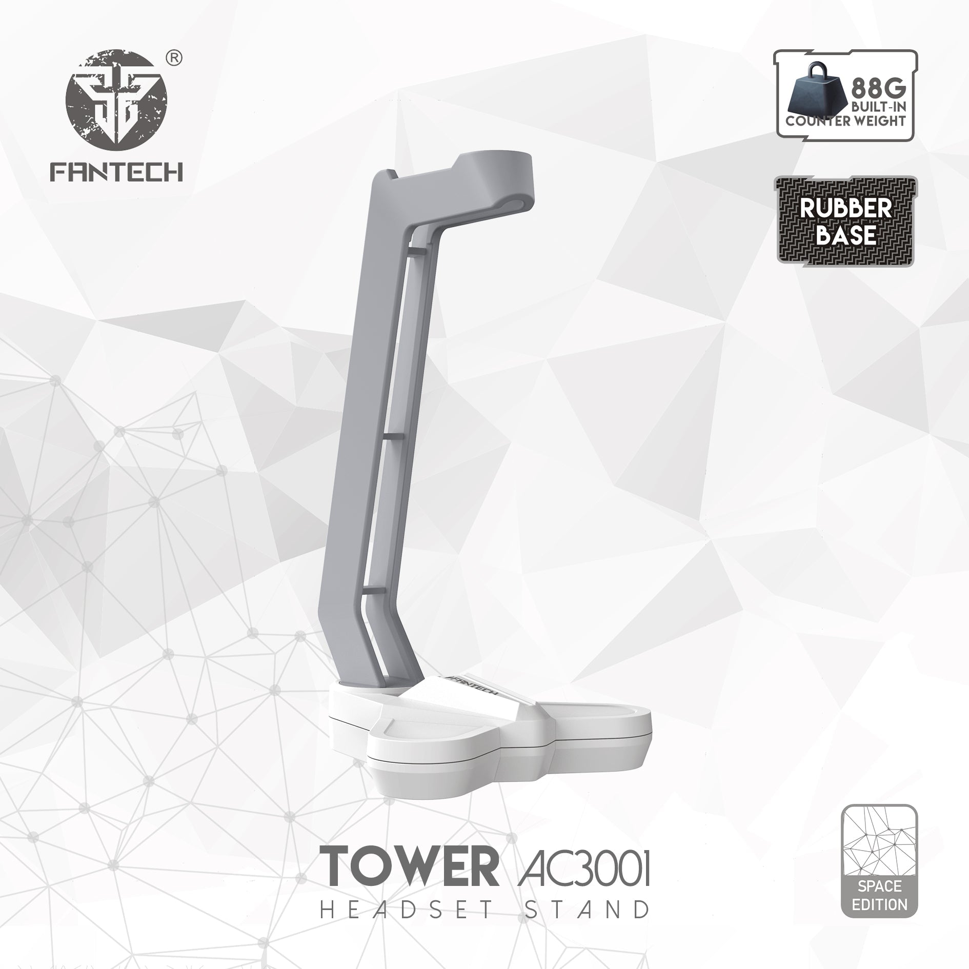 Fantech white 8 in 1 Gameak Gaming set Bundle