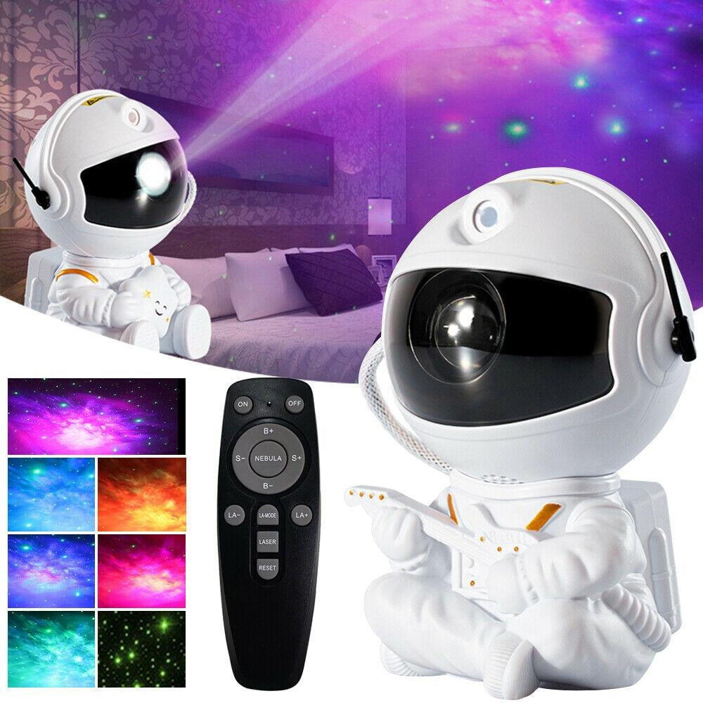 Star Projector Night Light Astronaut LED Projection Lamp with
