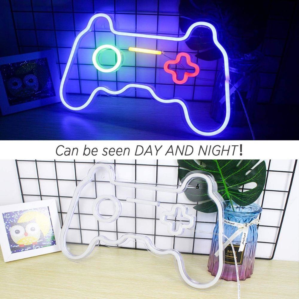Game Neon Signs Wall Decore Lightning 20 JOD