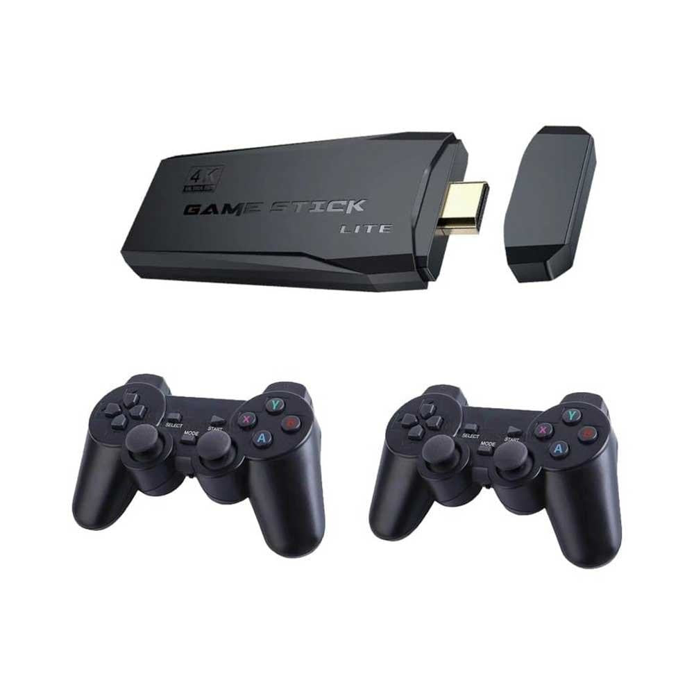 Game Stick Console Arcade Lite 4K 64GB HDMI + 2 wireless gamepads Console