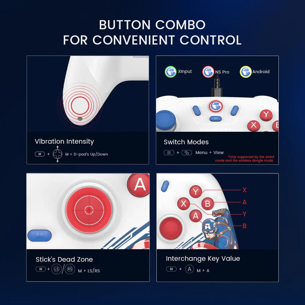 GameSir T4n Lite CA NOVA Lite Multi Platform Wireless Gaming Controller