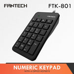 GENUINE FANTECH FTK - 801 USB NUMERIC KEYPAD Keyboard 5 JOD