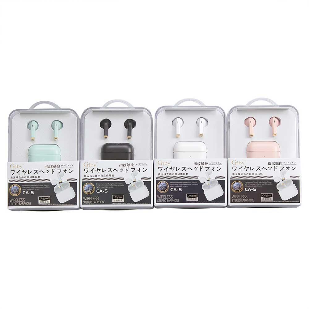 Gjby CA 5 high quality TWS wireless earphones/earbuds Audio