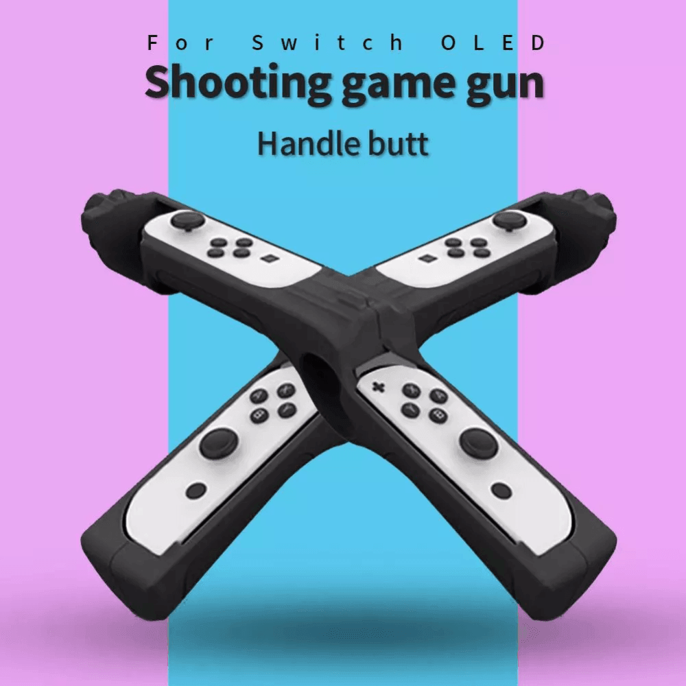 Gun Shape Handgrip Feeling Joystick For Nintendo Switch 2/1pcs Console 8 JOD