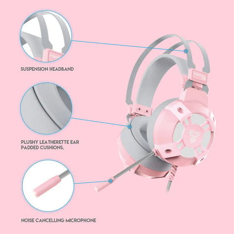 FANTECH HG11 CAPTAIN 7.1 SAKURA EDITION GAMING HEADSET
