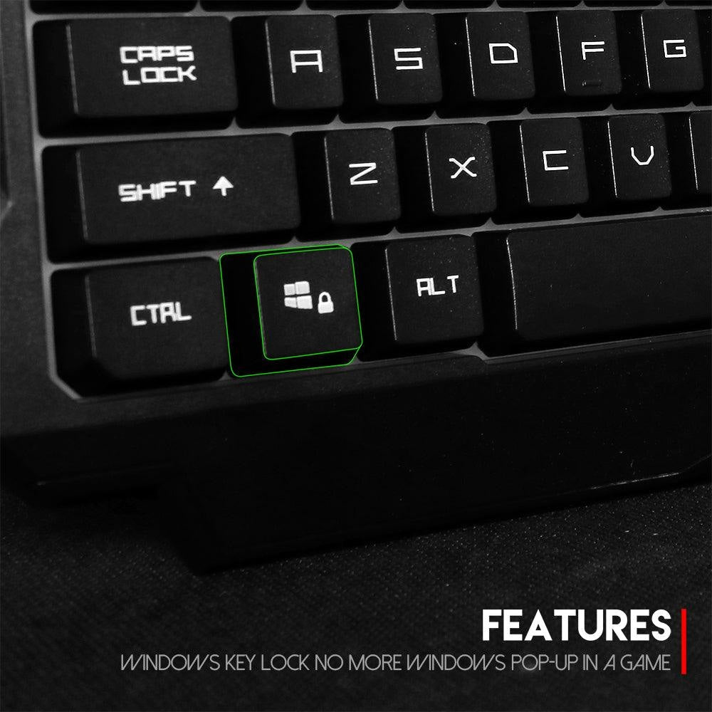 HUNTER PRO K511 BACKLIT PRO GAMING KEYBOARD Keyboard