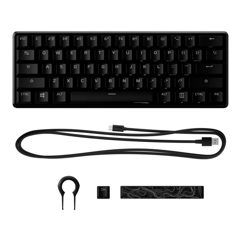HyperX Alloy Origins 60 Mechanical Gaming Keyboard | Red Switch Keyboard