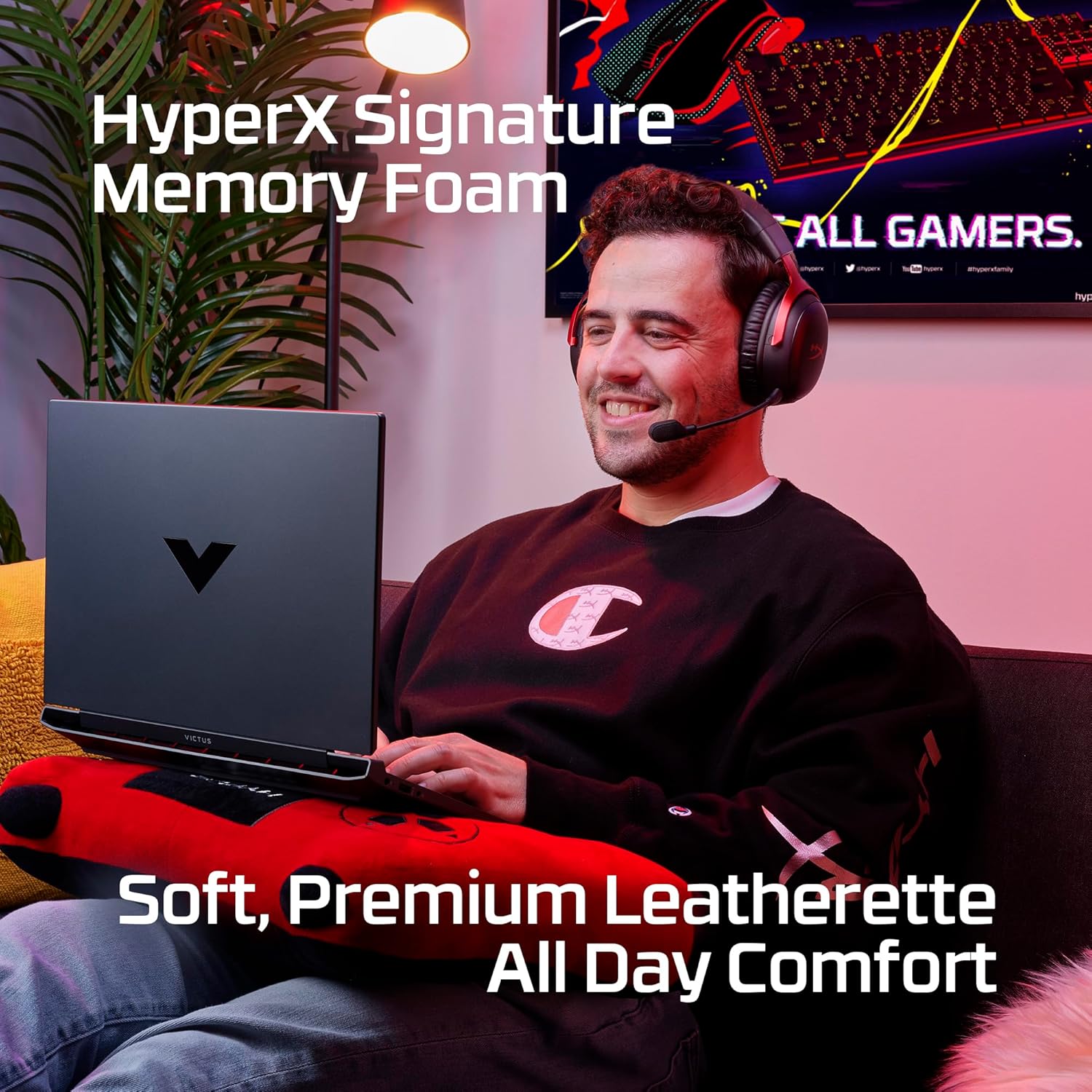 HyperX Cloud III Wireless – Gaming Headset for PC PS5 PS4 up to 120 hour