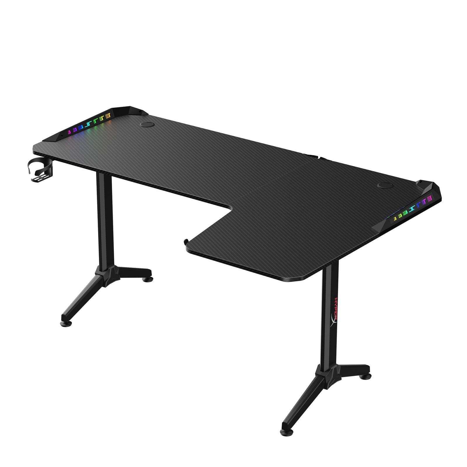 Hyperx L Shaped Gaming Desk Corner Computer Desk Sturdy Home Office Computer