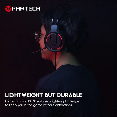 FANTECH FLASH HQ53 LIGHTWEIGHT GAMING HEADSET