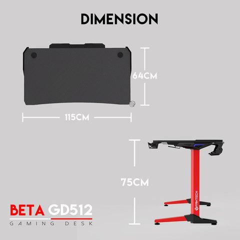 FANTECH BETA GD512 GAMING DESK
