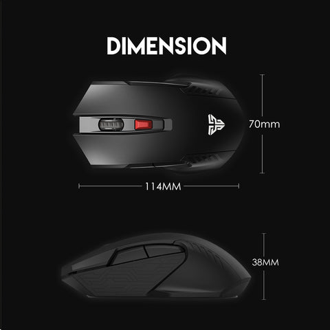 RAIGOR II WG10 WIRELESS 2.4GHZ PRO-GAMING MOUSE