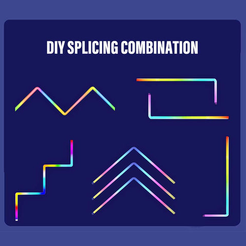 RGBIC LED Smart Wall Lamp Light