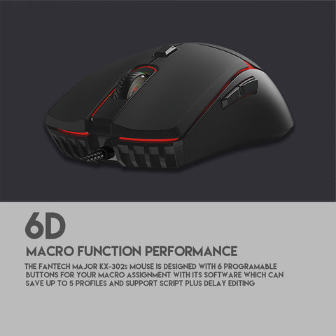 Fantech KX-302s MAJOR Gaming Keyboard And Mouse Combo