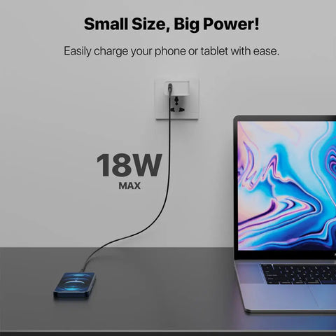 FANTECH CWQ103 PowerPure USB Charger 18W