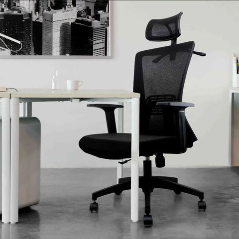 FANTECH OC-A258 OFFICE CHAIR – BLACK