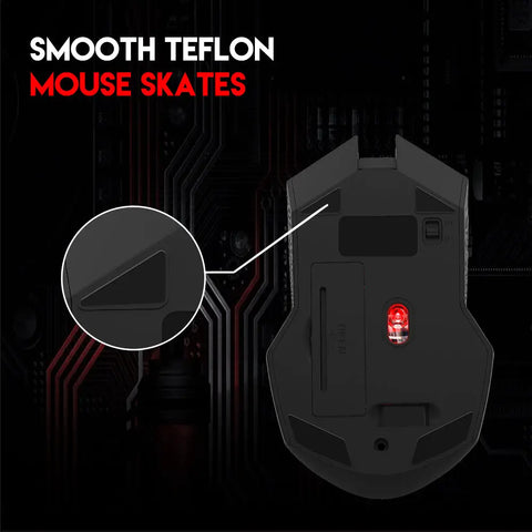 RAIGOR II WG10 WIRELESS 2.4GHZ PRO-GAMING MOUSE