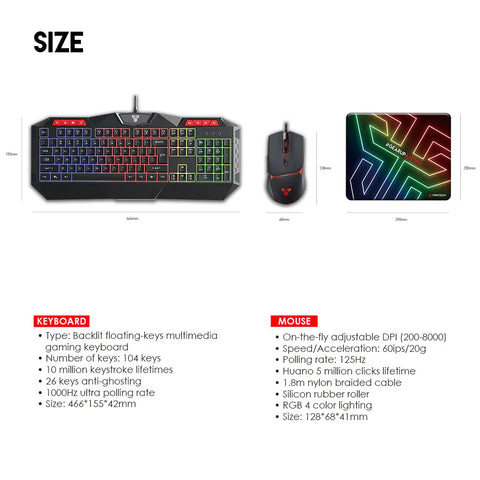 FANTECH P31 GAMING POWER PACK