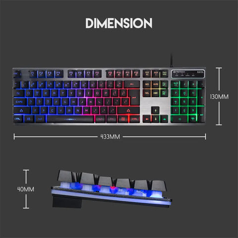 FIGHTER TKL II K613L FULL SIZE EDITION GAMING KEYBOARD