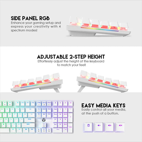 MAXFIT108 SPACE EDITION RGB MECHANICAL KEYBOARD