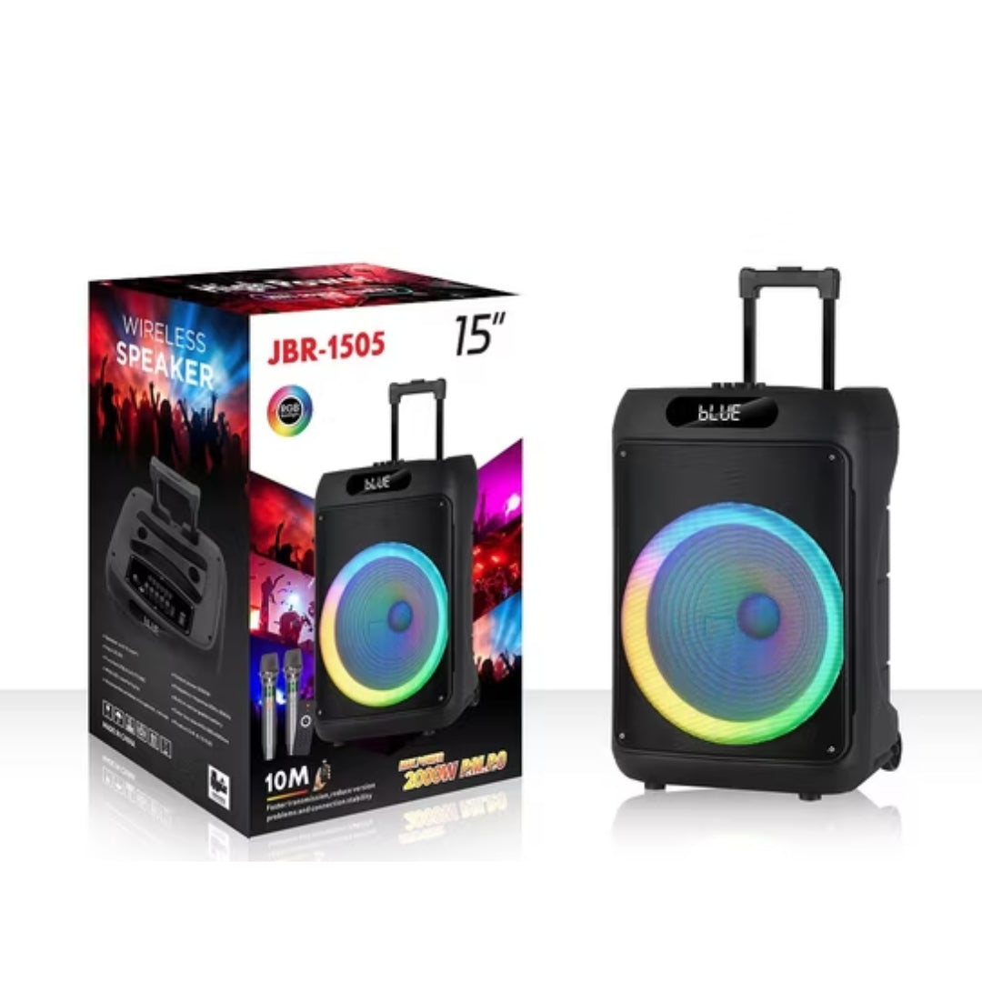Jbr 1505 15 Inch Party Bluetooth Speaker with LED Lighting Effects Speakers