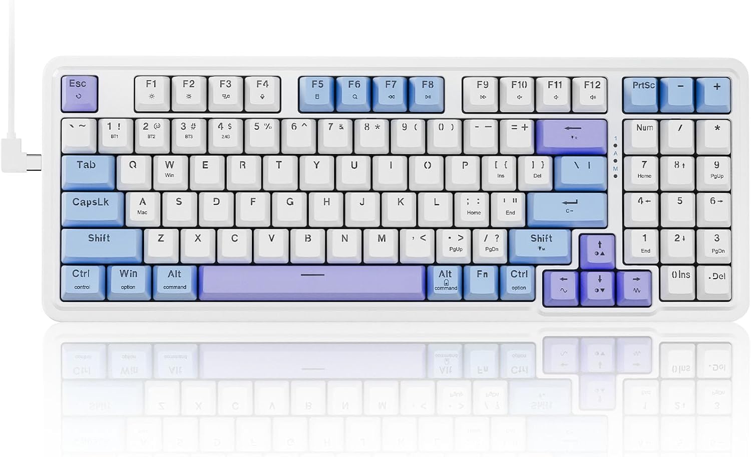 Keyboards Wired and wireless Bluetooth mechanical gaming keyboard Redragon