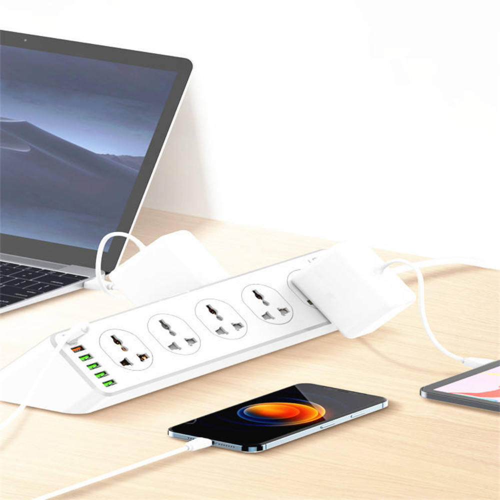LDNIO SC10610 30W 6 Port USB Charger Power Strip Cables & Chargers