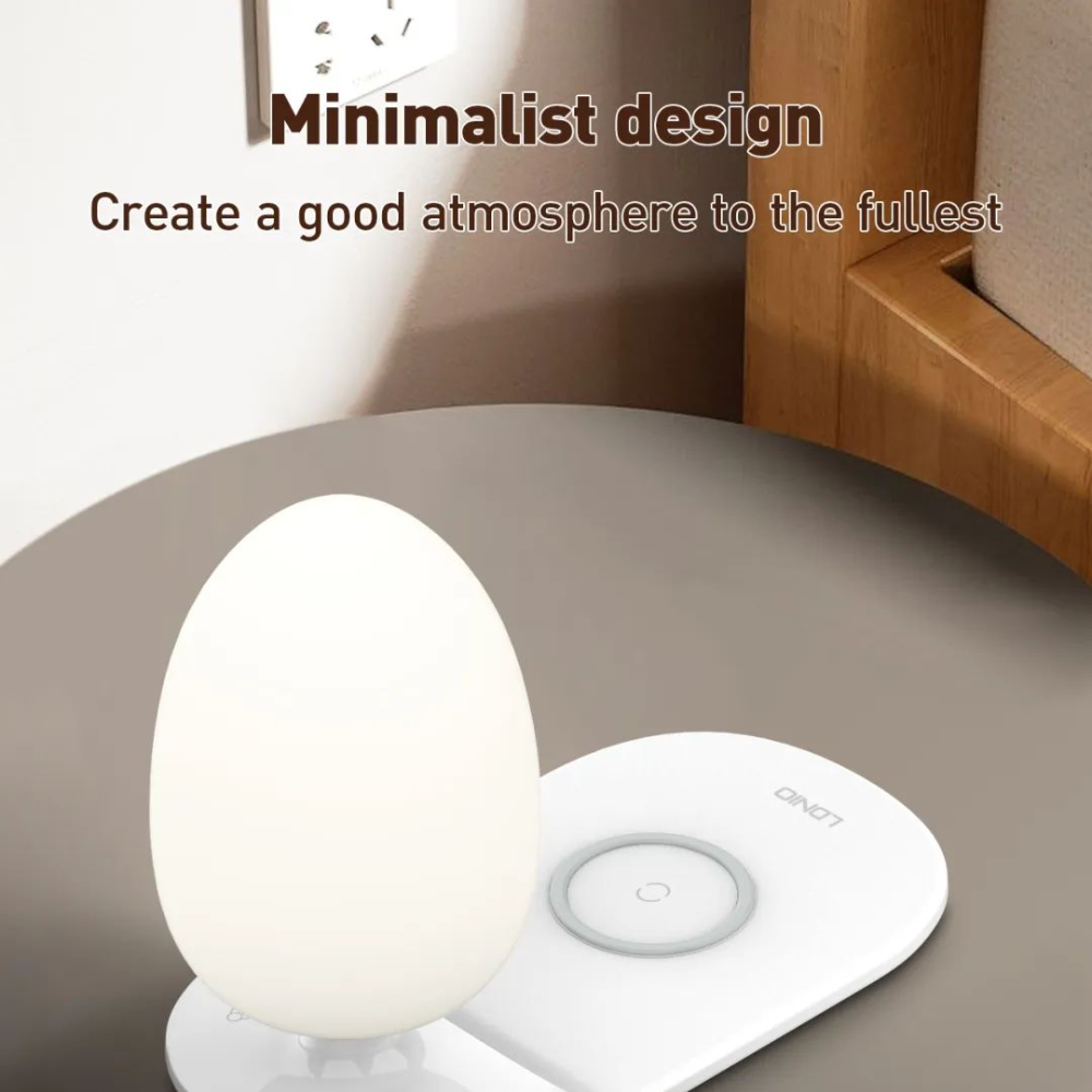 LDNIO Y3 Fast Wireless Charging DESK LAMP Lightning