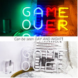 LED Game Over Neon Signs Decorations Acrylic Handmade Neon USB Lightning 18 JOD
