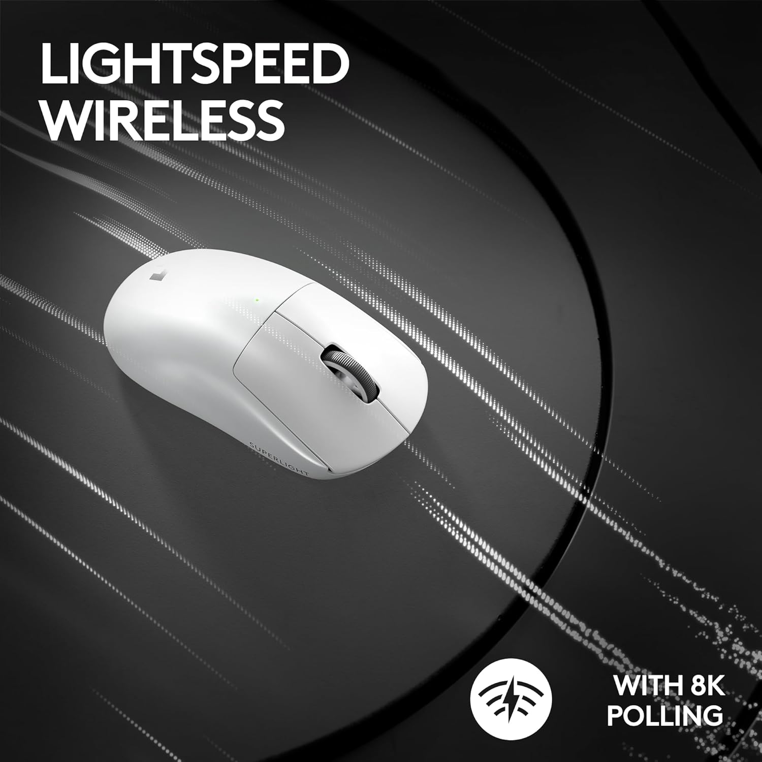 Logitech G PRO X SUPERLIGHT 2 LIGHTSPEED Wireless Gaming Mouse 8K Polling