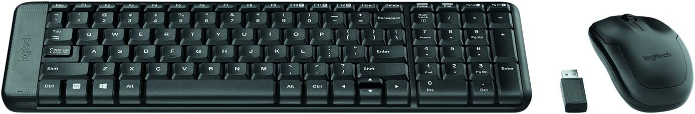 Logitech Mk220 Wireless Combo Keyboard And Mouse Keyboard