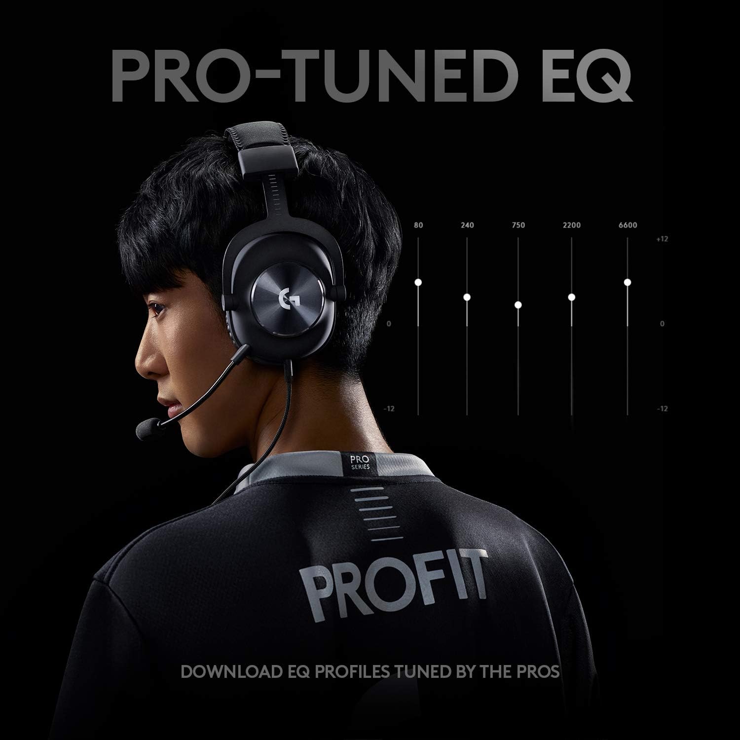 Logitech PRO X Gaming Headset with Blue VO!CE Mic Audio