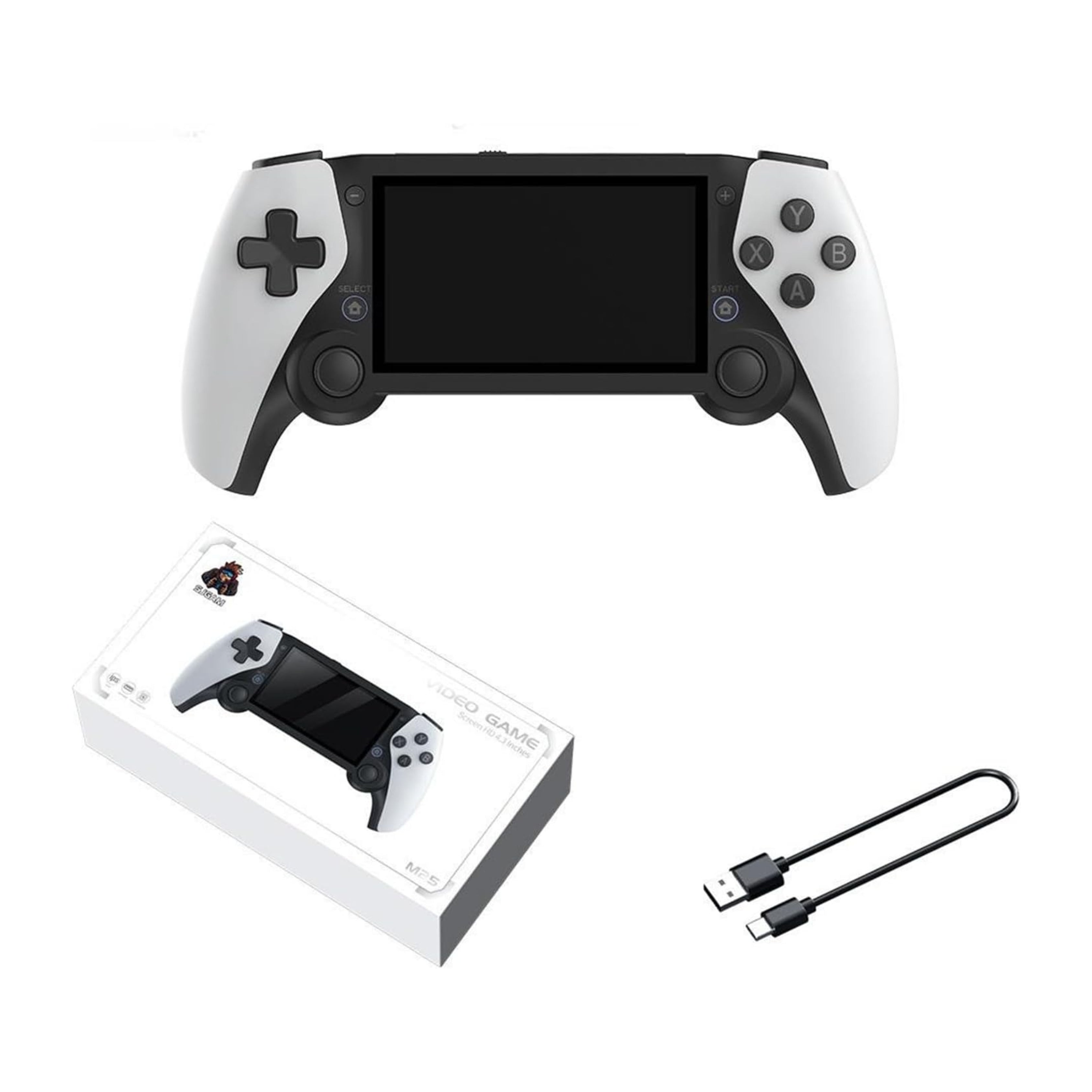 M25 Handheld Game Console Television HDMI Compatible 4.3 Inch 64G 20000 + Games