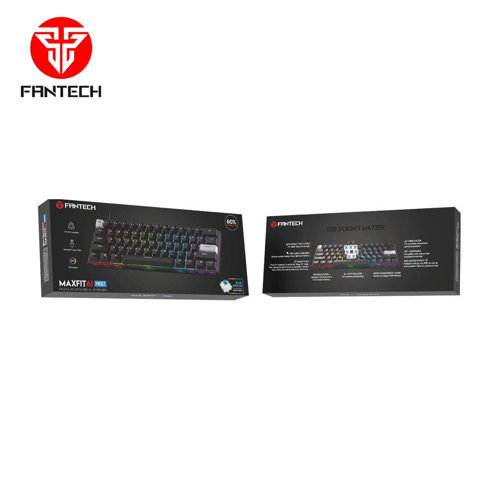 MAXFIT61 FROST MODULAR MECHANICAL KEYBOARD Keyboard 35 JOD