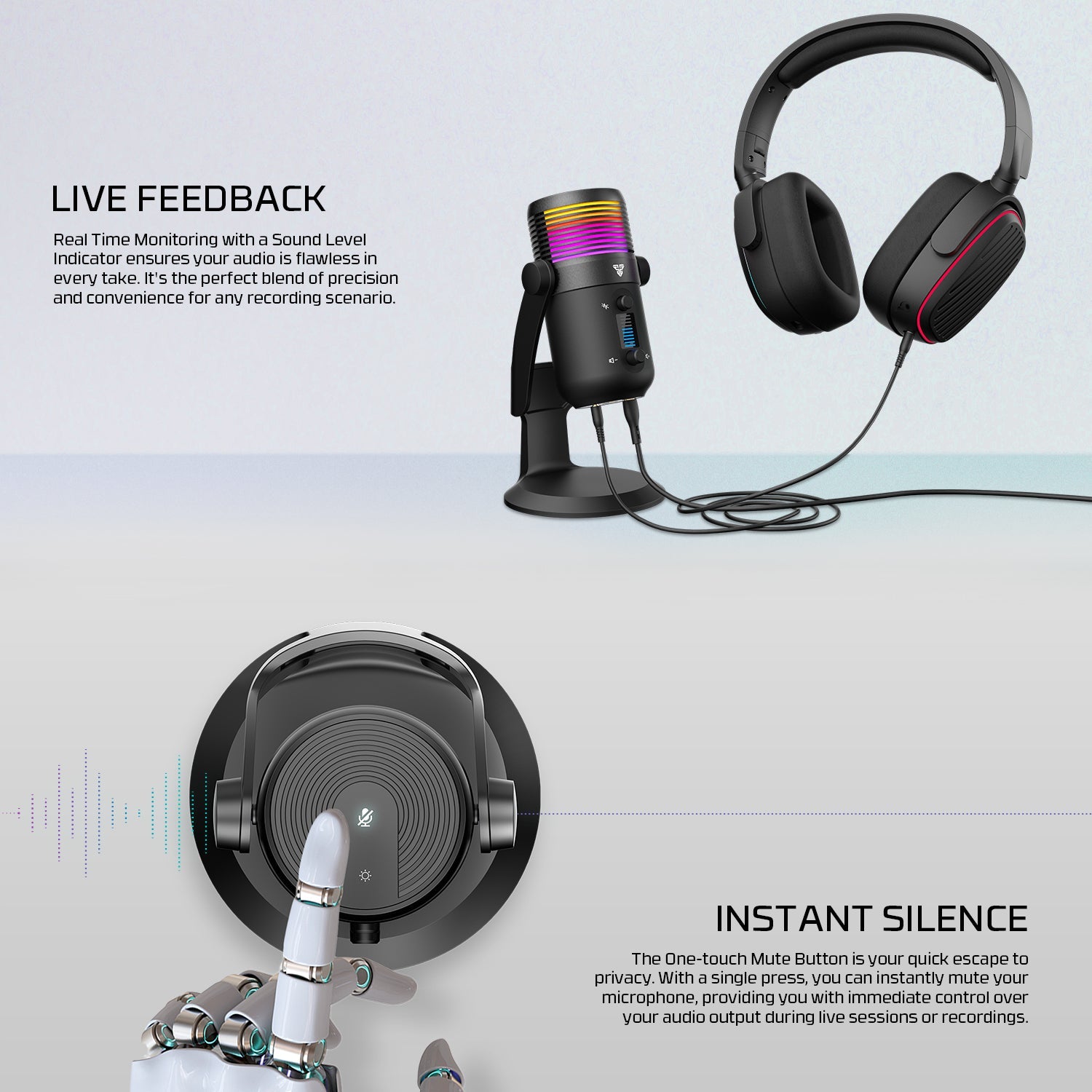 MCX03 LEVIOSA MAX CONDENSER MICROPHONE Streaming