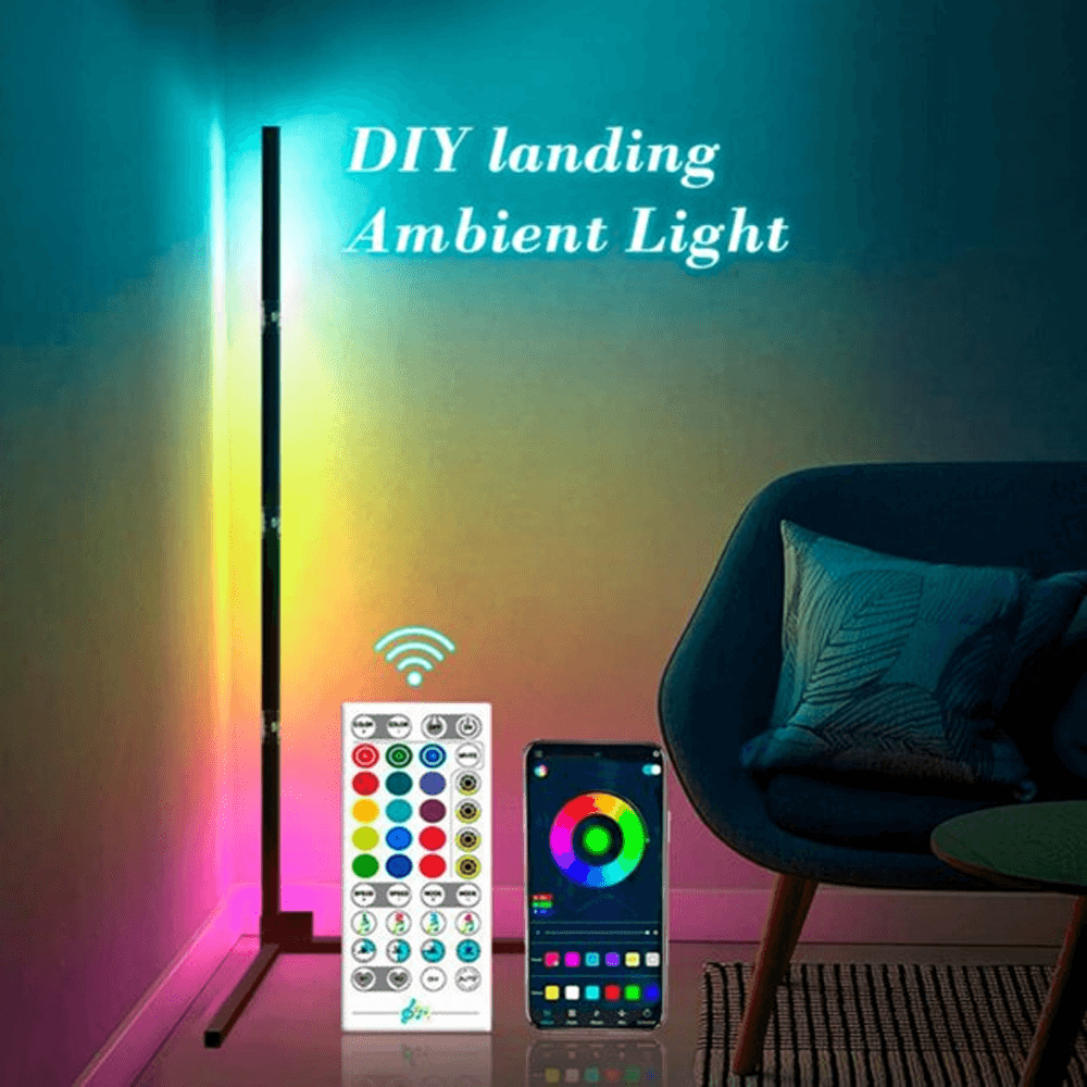 Modern LED Floor Lamp RGB Corner Decoration Lightning 30 JOD