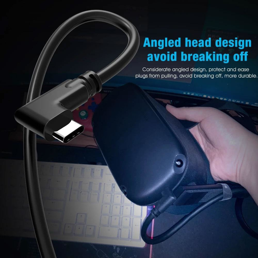 Oculus Headset Cable PC VR for Quest 2 and Quest Link Console