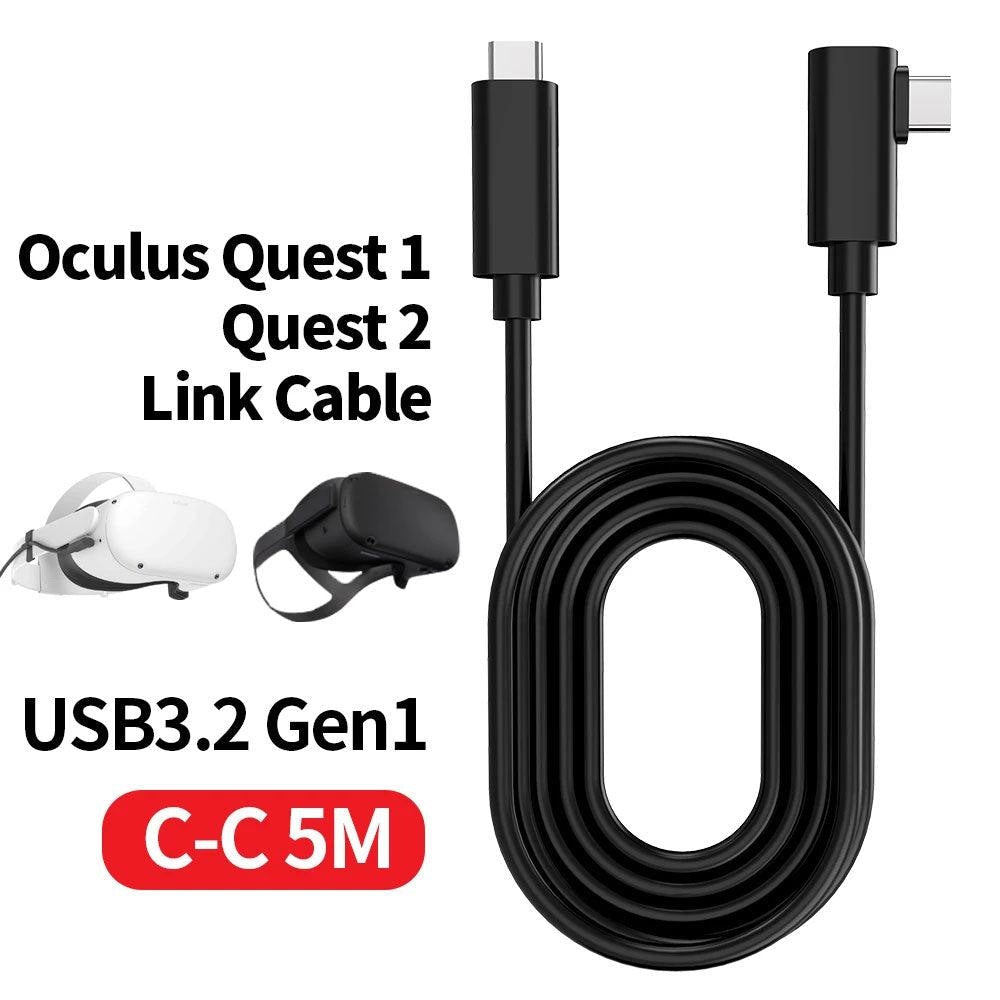 Oculus Headset Cable PC VR for Quest 2 and Quest Link Console 15 JOD